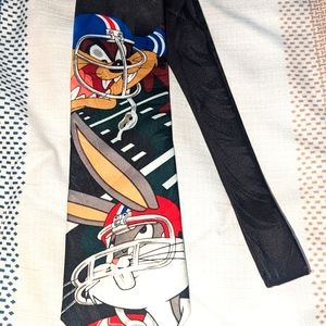Looney Tunes Football Tie